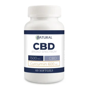 Zatural Curcumin CBD Softgels