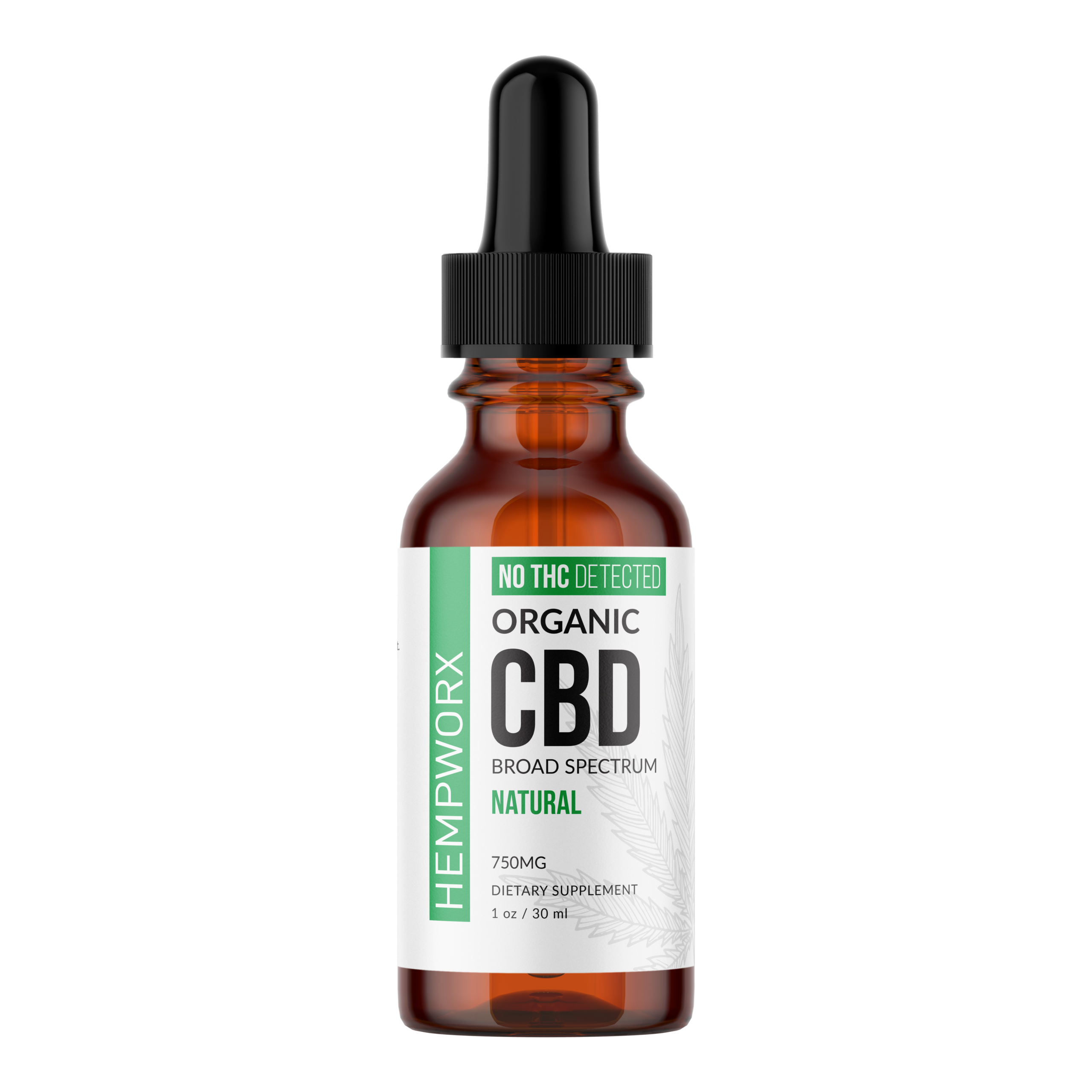 HempWorx 750 CBD Oil Broad Spectrum Natural