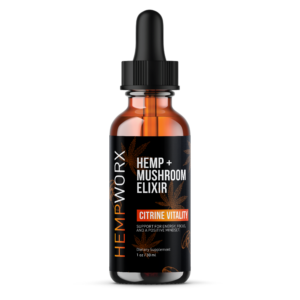 HempWorx Mushroom Elixir Oil - Citrine Vitality