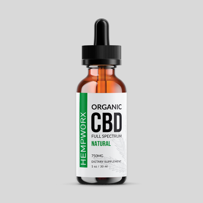Hempworx 750 CBD Oil Natural