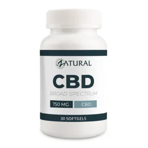 Zatural CBD Softgels Broad Spectrum